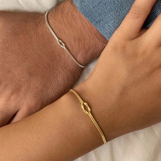 Pulseras nudo de amor 2x1